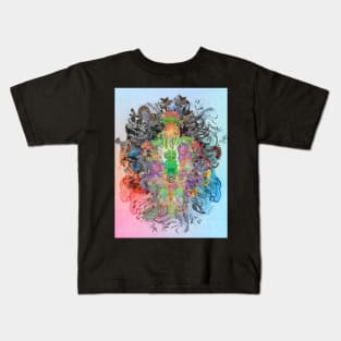 Floral Jazz Kids T-Shirt